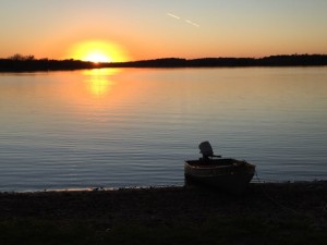 SunSetFishBoat      